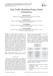 Data Traffic Modeling During Global Cyberattacks