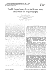 Double Layer Image Security System using Encryption and Steganography