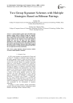 Two Group Signature Schemes with Multiple Strategies Based on Bilinear Pairings