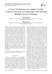 A Novel Architecture for Adaptive Traffic Control in Network on Chip using Code Division Multiple Access Technique