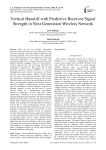 Vertical Handoff with Predictive Received Signal Strength in Next Generation Wireless Network