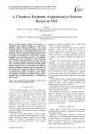 A Clientless Endpoint Authentication SchemeBased on TNC
