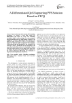 A Differentiated QoS Supporting PPS Solution Based on CICQ