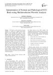 Interpretation of Normal and Pathological ECG Beats using Multiresolution Wavelet Analysis