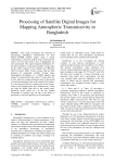 Processing of Satellite Digital Images for Mapping Atmospheric Transmissivity in Bangladesh