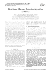 Distributed Malware Detection Algorithm (DMDA)