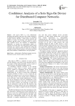 Confidence Analysis of a Solo Sign-On Device for Distributed Computer Networks