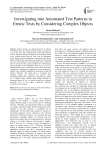 Investigating into Automated Test Patterns in Erratic Tests by Considering Complex Objects