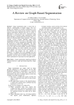 A Review on Graph Based Segmentation