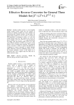 Effective Reverse Converter for General Three Moduli Set{(2^n)-1,(2^n)+1,(2^(pn+1))-1}