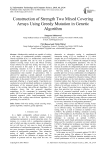 Construction of Strength Two Mixed Covering Arrays Using Greedy Mutation in Genetic Algorithm