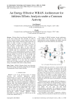 An Energy Effective WBAN Architecture for Athletes Efforts Analysis under a Common Activity