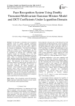 Face Recognition System Using Doubly Truncated Multivariate Gaussian Mixture Model and DCT Coefficients Under Logarithm Domain