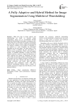 A Fully Adaptive and Hybrid Method for Image Segmentation Using Multilevel Thresholding