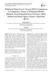Wideband Direction of Arrival (DOA) Estimation: A Comparative Study of Wideband MUSIC Method, Joint Diagonalization Structure (JDS) Method and Beam-Space Genetic Algorithm (BGA)
