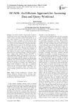 ECADS: An Efficient Approach for Accessing Data and Query Workload