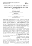 Statistical Features Based Approach (SFBA) for Hourly Energy Consumption Prediction Using Neural Network