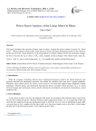 Power Factor Analysis of the Linear Motor in Mines