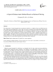 A Speech Enhancement Method Based on Kalman Filtering