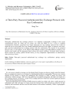A Three-Party Password Authenticated Key Exchange Protocol with Key Confirmation