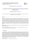 An Approach Towards Dynamic Opportunistic Routing in Wireless Mesh Networks