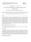 A Novel Orthogonal Minimum Correlation Spreading Code in CDMA System
