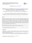 PAPR Reduction of OFDM Signal Using Sequential Phase Sequence SLM Based Transceiver without Side Information