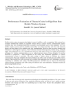 Performance Evaluation of Channel Codes for High Data Rate Mobile Wireless System