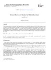 E-band Microwave Radios for Mobile Backhaul