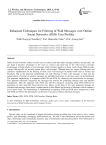 Enhanced Techniques for Filtering of Wall Messages over Online Social Networks (OSN) User Profiles
