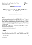 Performance Evaluation of 802.15.3a UWB Channel Model with Antipodal, Orthogonal and DPSK Modulation Scheme