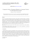 Comparative Study of Navigation Methods for Unmanned Vehicles in a GPS-Denied Environment