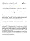A Survey on Topology Maintenance in Wireless Sensor Networks