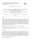 Design and Analysis of a Wearable Monopole Antenna on Jeans Substrate for RFID Applications