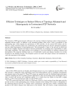 Efficient Techniques to Reduce Effects of Topology Mismatch and Heterogeneity in Unstructured P2P Networks