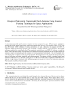 Design of Microstrip Trapezoidal Patch Antenna Using Coaxial Feeding Technique for Space Applications