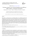 The Impact of Sensor Area on Worm Propagation Using SEIR and SEIR-V Models: A Preliminary Investigation