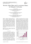 Wavelet, Gabor Filters and Co-occurrence Matrix for Palmprint Verification
