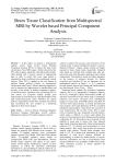 Brain Tissue Classification from Multispectral MRI by Wavelet based Principal Component Analysis