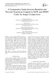 A Comparative Study between Bandelet and Wavelet Transform Coupled by EZW and SPIHT Coder for Image Compression