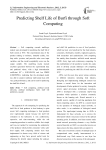Predicting Shelf Life of Burfi through Soft Computing