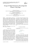 Design Of High Performance Reconfigurable Routers Using Fpga