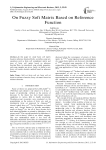 On Fuzzy Soft Matrix Based on Reference Function
