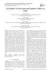 LDASpike for Recognizing Epileptic Spikes in EEG