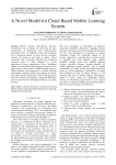 A Novel Model for Cloud Based Mobile Learning System