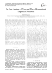 An Introduction of Two and Three Dimensional Imprecise Numbers