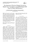 Development of Decision Support System for Health Care Consultation using RFID Based NFC Tags for Patient Identification