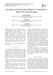 An Improved Information Retrieval Approach to Short Text Classification
