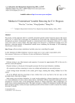 Method of Uninitialized Variable Detecting for C++ Program