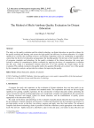 The Method of Multi-Attribute Quality Evaluation for Distant Education